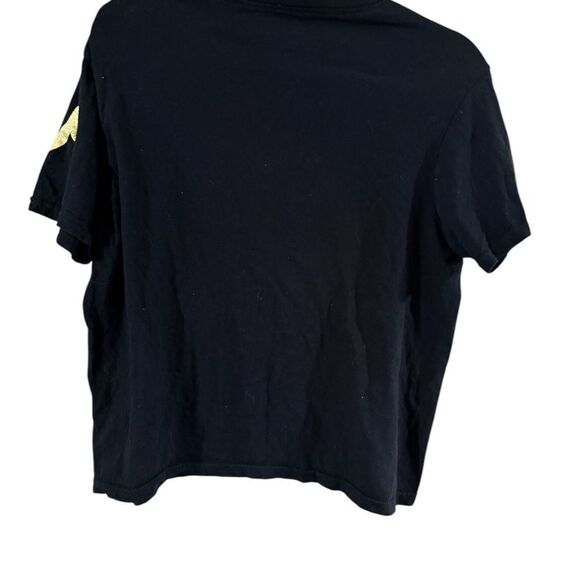 True Religion Black Tee with Gold Accents - Picture 3 of 8